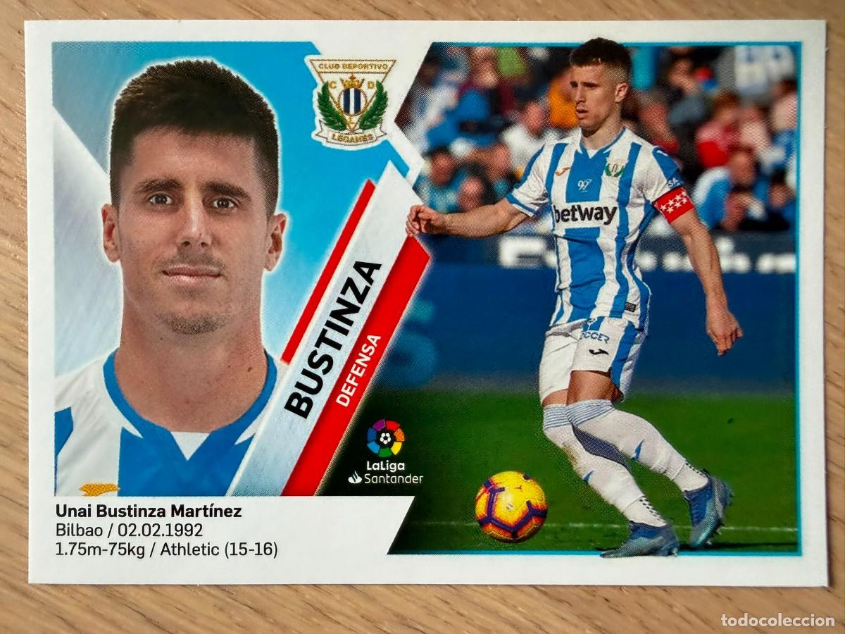 Football Stickers: 5A 5 A BUSTINZA LEGANES 19 20 2019 2020 LIGA SANTANDER COLECCIONES ESTE SIN PEGAR STICKER