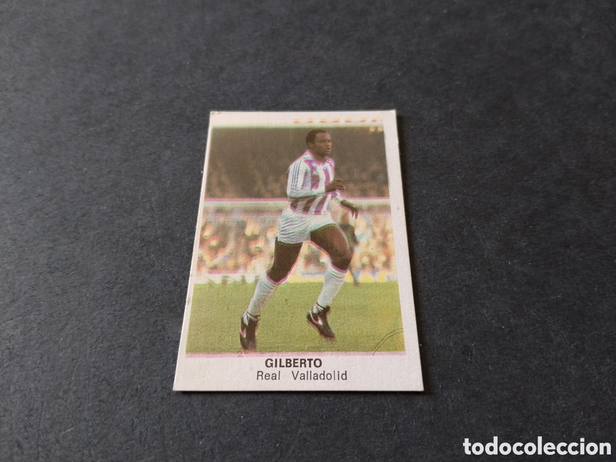 Cartes &agrave; collectionner de Football: Cromo futbol 84 Gilberto, Real Valladolid