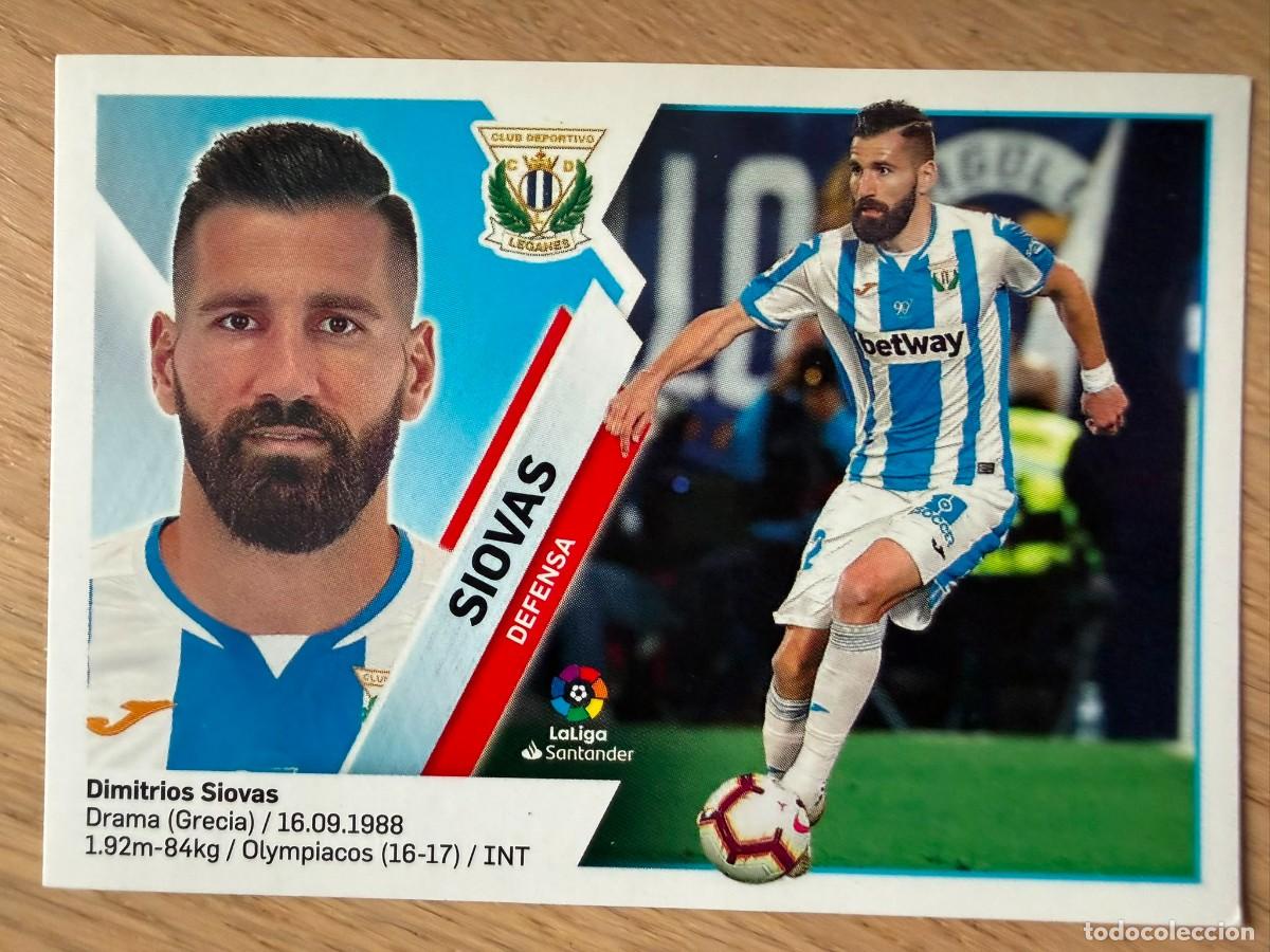 Football Stickers: 7 SIOVAS LEGANES 19 20 2019 2020 LIGA SANTANDER COLECCIONES ESTE SIN PEGAR STICKER
