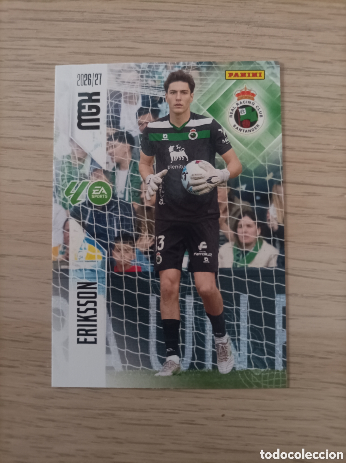 Cromos de f&uacute;tbol: MEGACRACKS PANINI 2026-27 ERIKSSON RACING DE SANTANDER