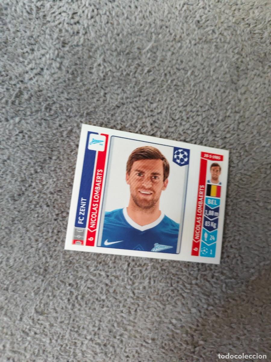 Cromos de f&uacute;tbol: 212 CHAMPIONS LEAGUE 2014 15 NICOLAS LOMBAERTS FC ZENIT STICKER PANINI 14 2015 UCL AAM
