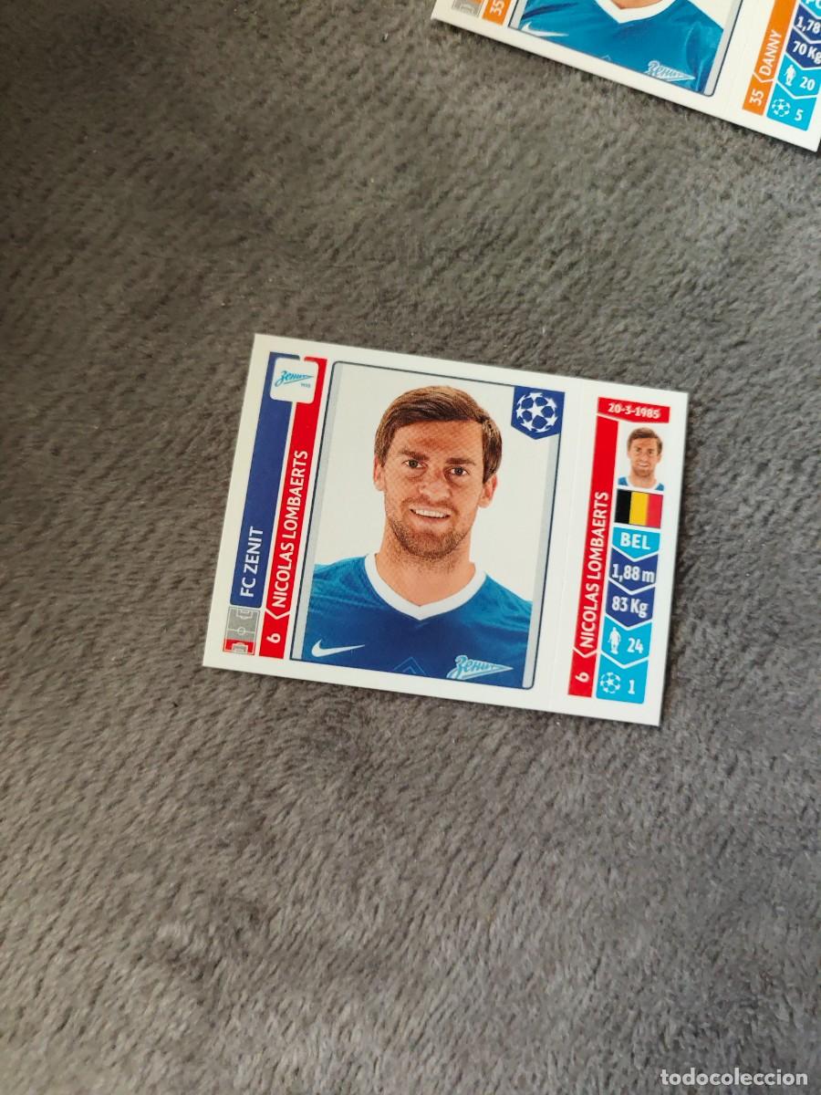 Cromos de f&uacute;tbol: 212 CHAMPIONS LEAGUE 2014 15 NICOLAS LOMBAERTS FC ZENIT STICKER PANINI 14 2015 UCL AAM