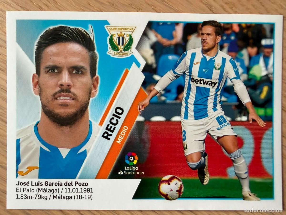 Cromos de f&uacute;tbol: 12 RECIO LEGANES 19 20 2019 2020 LIGA SANTANDER COLECCIONES ESTE SIN PEGAR STICKER