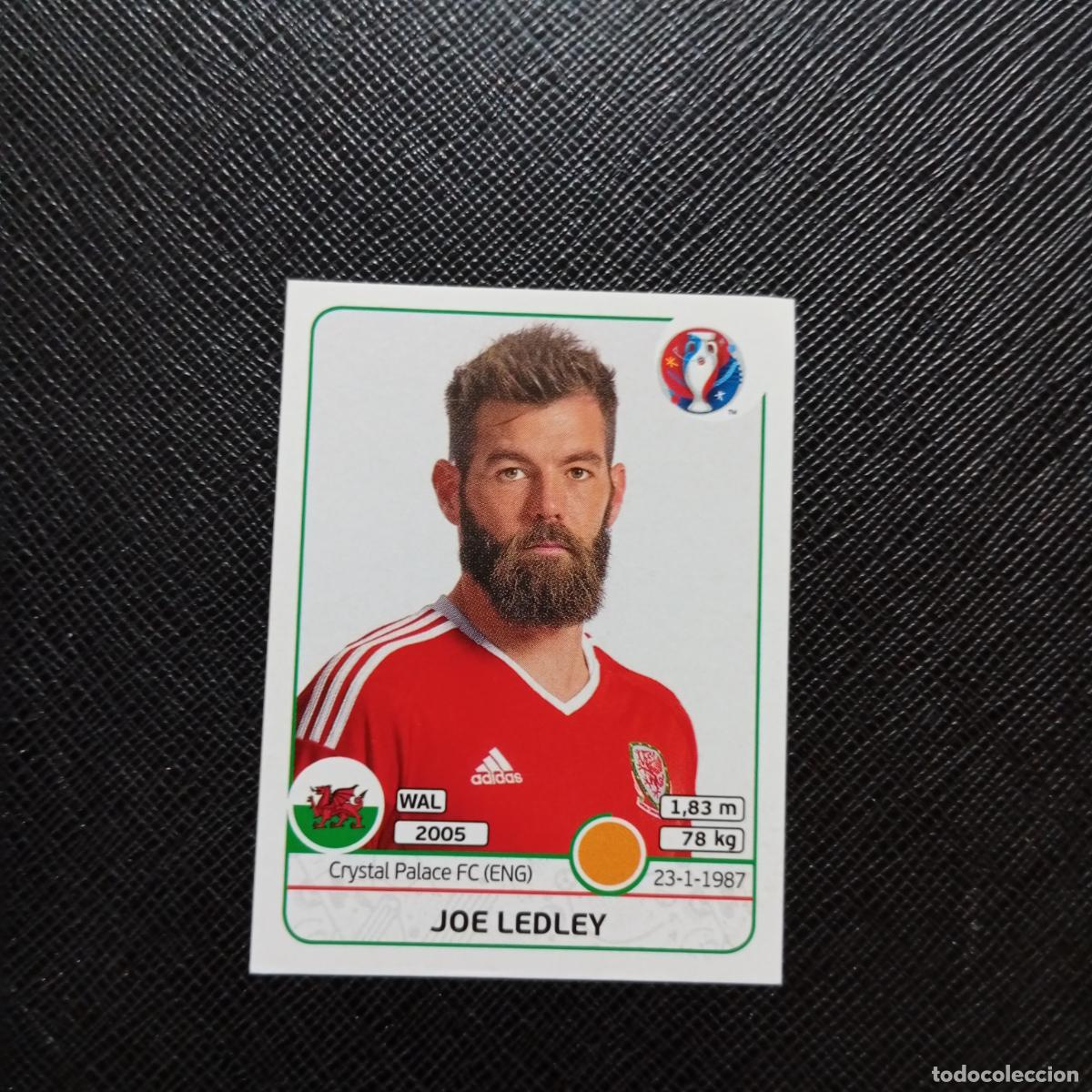 Cromos de f&uacute;tbol: 192 JOE LEDLEY GALES PANINI EURO EUROCOPA FRANCIA 2016 CROMO FUTBOL 16 - SIN PEGAR
