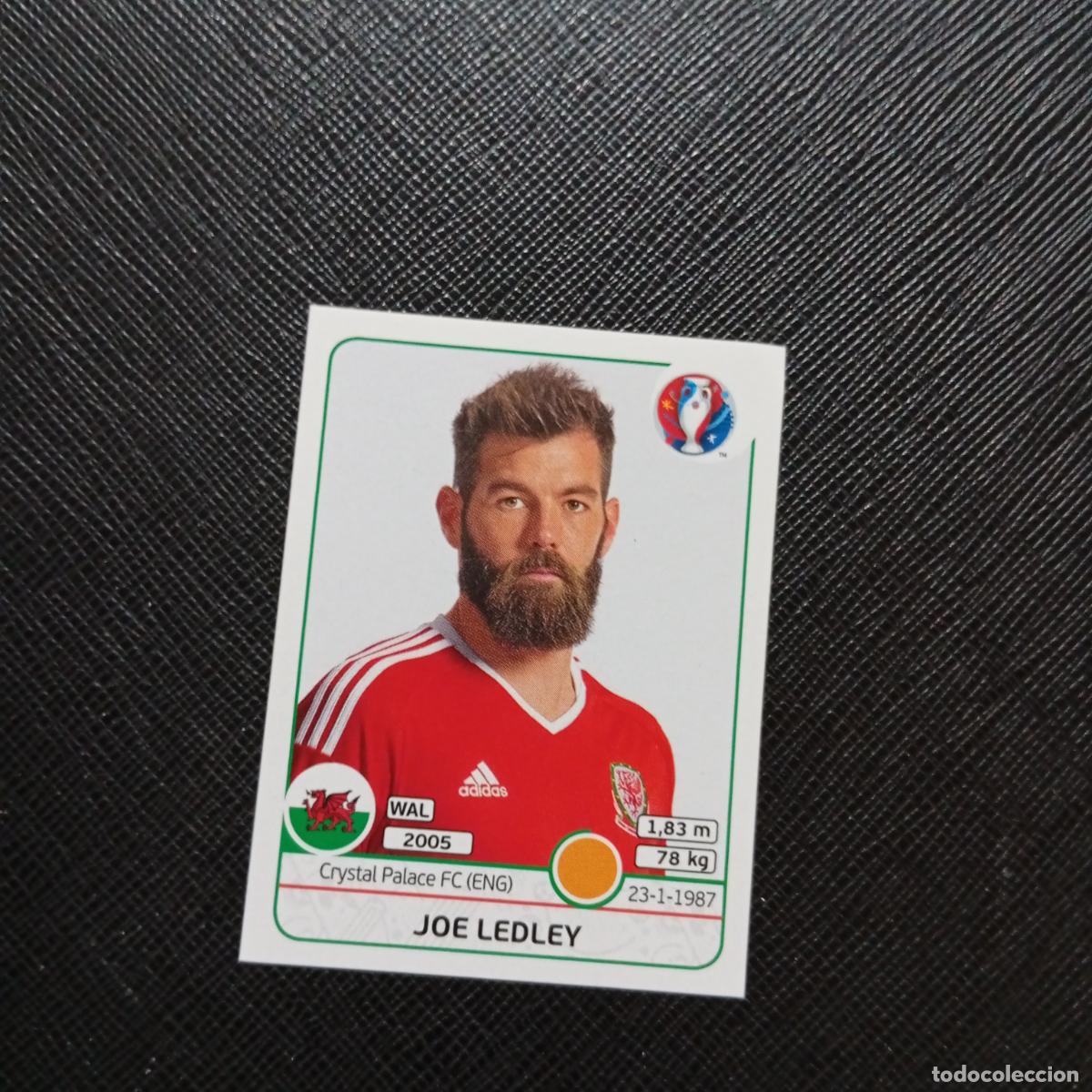 Cromos de f&uacute;tbol: 192 JOE LEDLEY GALES PANINI EURO EUROCOPA FRANCIA 2016 CROMO FUTBOL 16 - SIN PEGAR