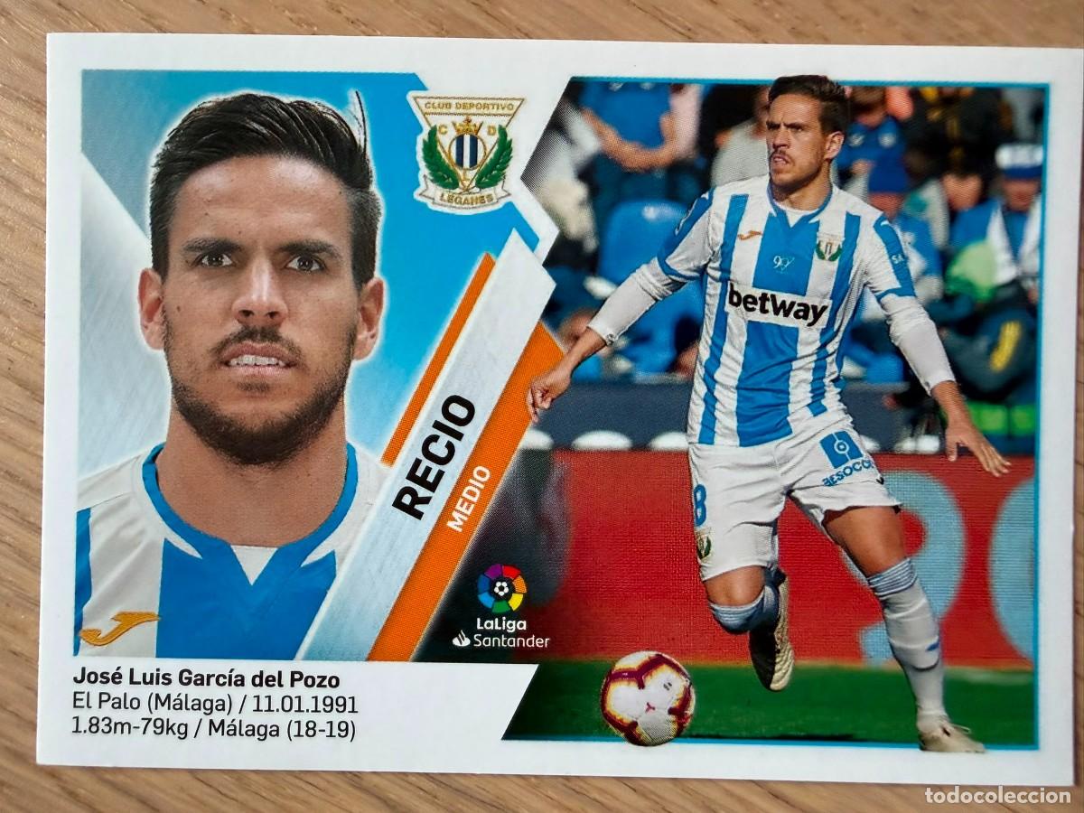 Fu&szlig;ball-Sticker: 12 RECIO LEGANES 19 20 2019 2020 LIGA SANTANDER COLECCIONES ESTE SIN PEGAR STICKER
