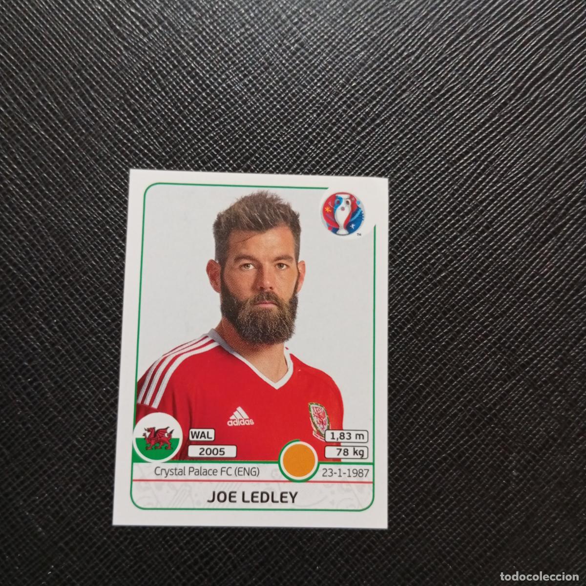 Fu&szlig;ball-Sticker: 192 JOE LEDLEY GALES PANINI EURO EUROCOPA FRANCIA 2016 CROMO FUTBOL 16 - SIN PEGAR