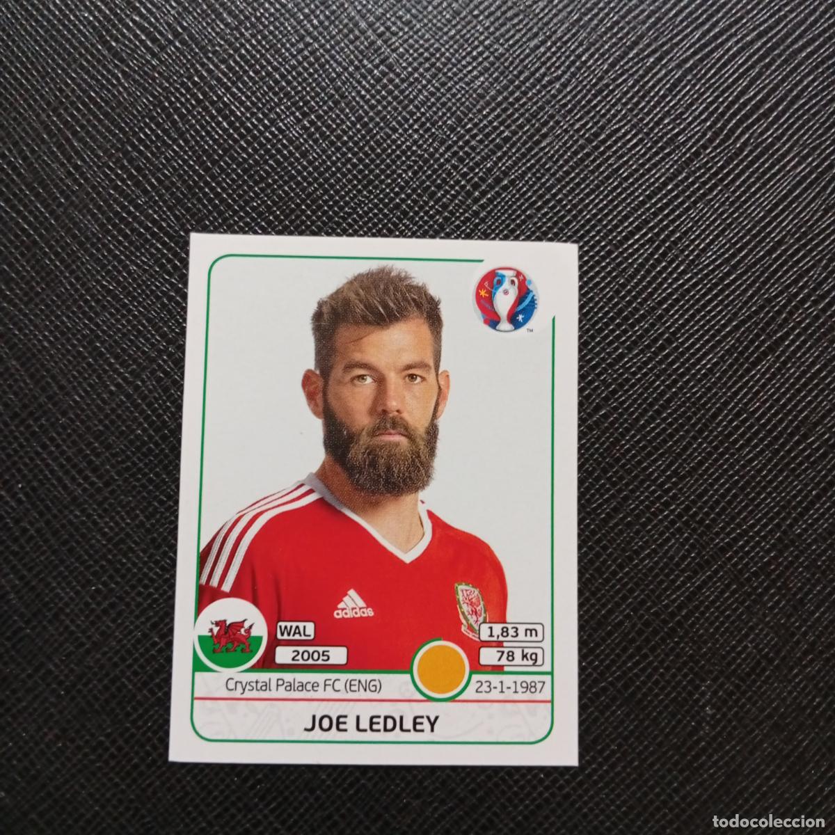 Fu&szlig;ball-Sticker: 192 JOE LEDLEY GALES PANINI EURO EUROCOPA FRANCIA 2016 CROMO FUTBOL 16 - SIN PEGAR