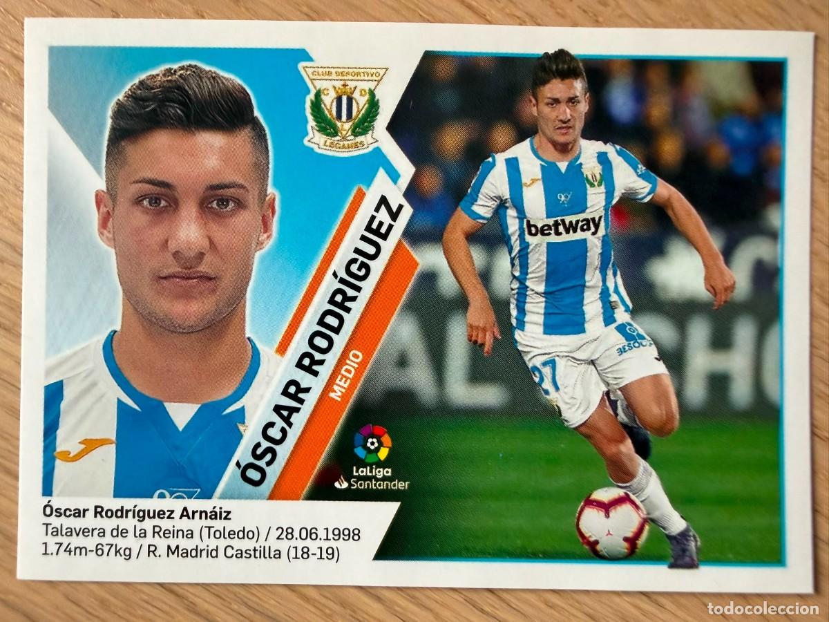 Cromos de Futebol: 13 OSCAR RODRIGUEZ LEGANES 19 20 2019 2020 LIGA SANTANDER COLECCIONES ESTE SIN PEGAR STICKER