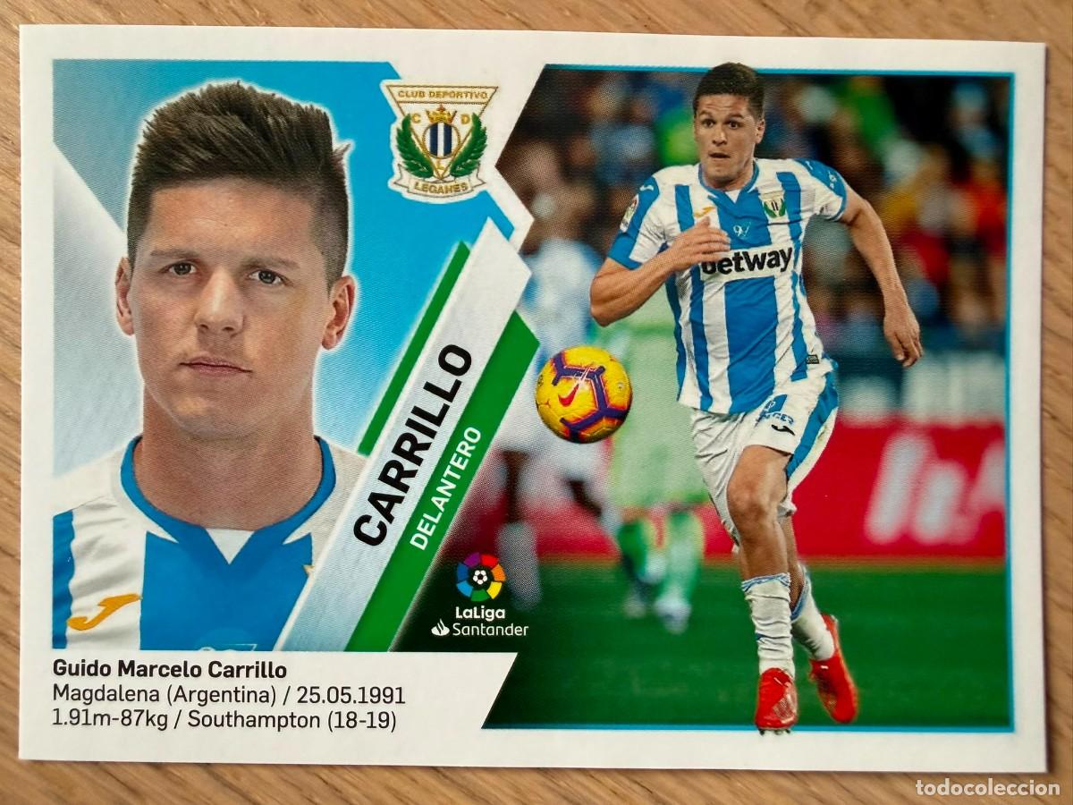 Cromos de Futebol: 14A 14 A CARRILLO LEGANES 19 20 2019 2020 LIGA SANTANDER COLECCIONES ESTE SIN PEGAR STICKER