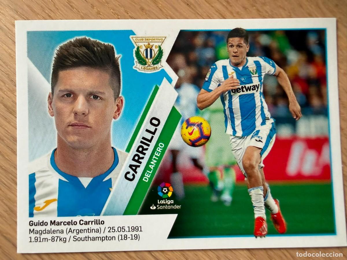 Cromos de Futebol: 14A 14 A CARRILLO LEGANES 19 20 2019 2020 LIGA SANTANDER COLECCIONES ESTE SIN PEGAR STICKER