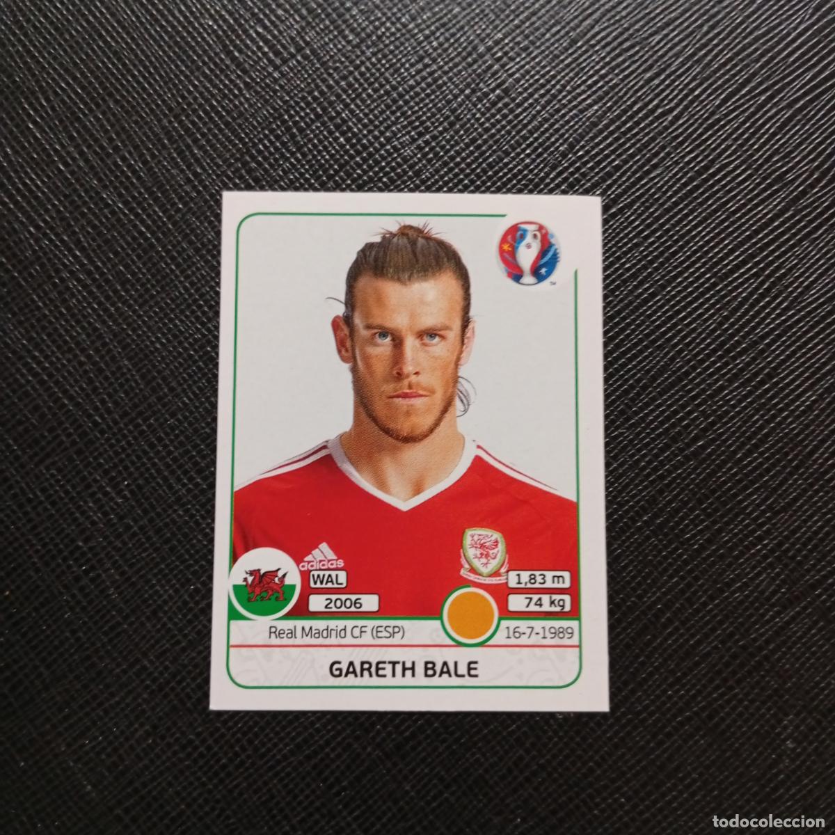 Cromos de Futebol: 195 GARETH BALE GALES PANINI EURO EUROCOPA FRANCIA 2016 CROMO FUTBOL 16 - SIN PEGAR C