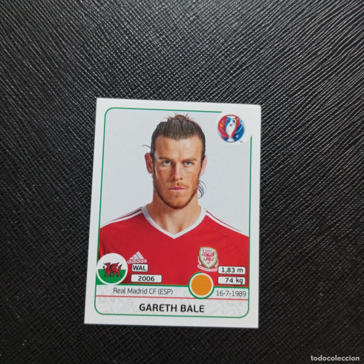 Cromos de Futebol: 195 GARETH BALE GALES PANINI EURO EUROCOPA FRANCIA 2016 CROMO FUTBOL 16 - SIN PEGAR
