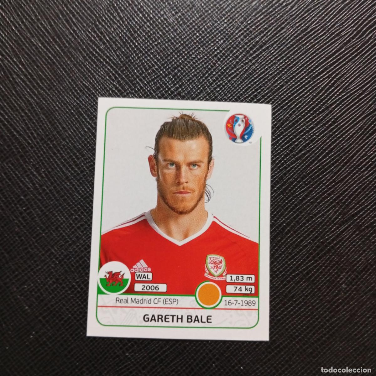 Cromos de Futebol: 195 GARETH BALE GALES PANINI EURO EUROCOPA FRANCIA 2016 CROMO FUTBOL 16 - SIN PEGAR