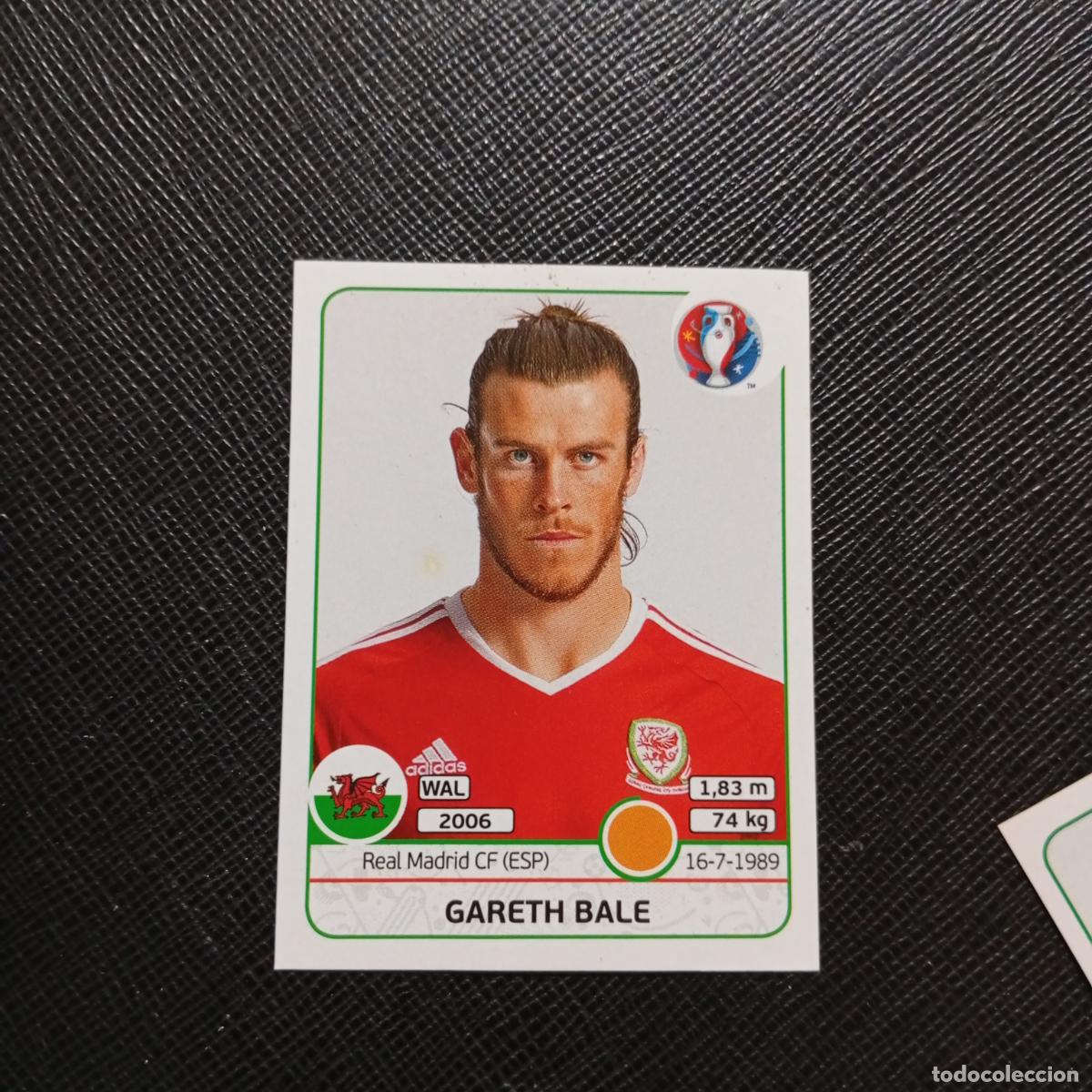 Cromos de Futebol: 195 GARETH BALE GALES PANINI EURO EUROCOPA FRANCIA 2016 CROMO FUTBOL 16 - SIN PEGAR