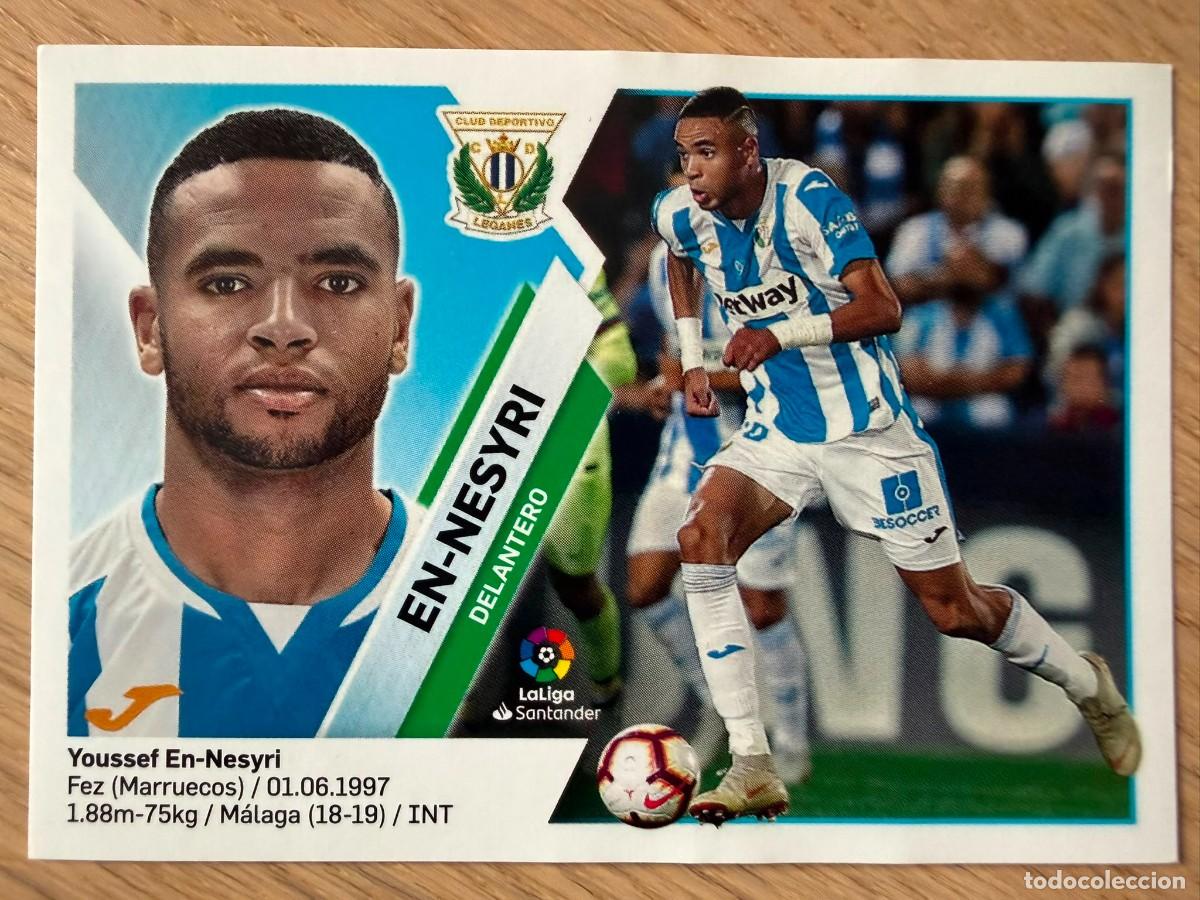 Fu&szlig;ball-Sticker: 16 EN-NESYRI EN NESYRI LEGANES 19 20 2019 2020 LIGA SANTANDER COLECCIONES ESTE SIN PEGAR STICKER