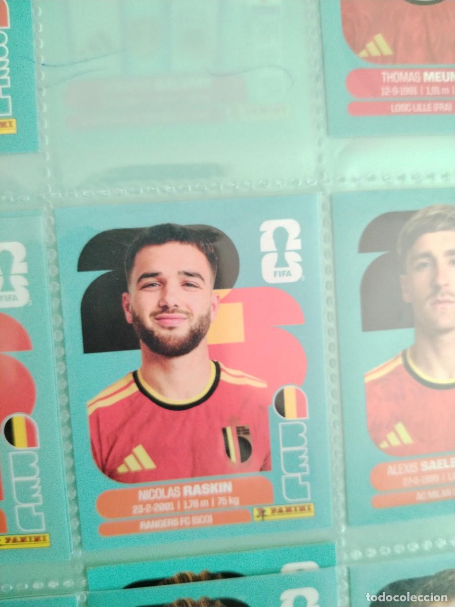 Fu&szlig;ball-Sticker: CROMO MUNDIAL 2026 - BELGICA BEL N 11