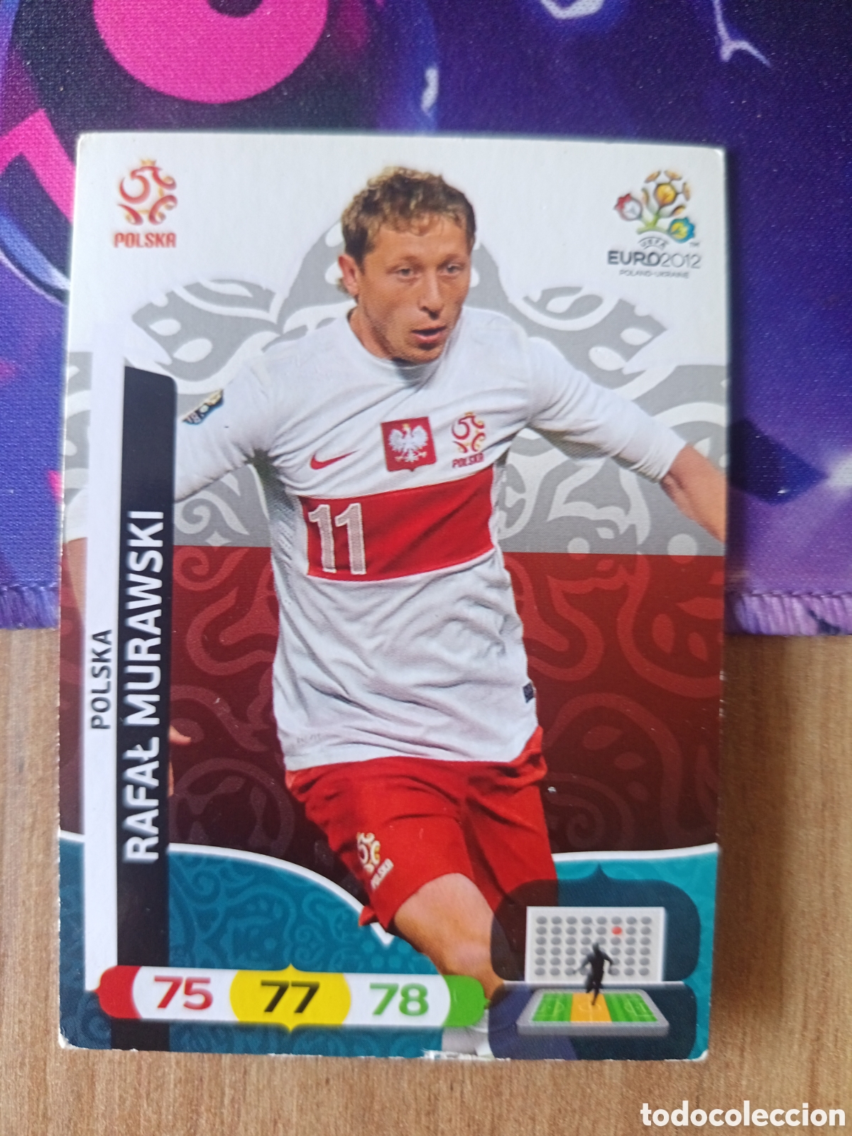 Fu&szlig;ball-Sticker: Rafal UEFA EURO 2012 EURO2012 POLONIA UCRANIA ADRENALYN XL PANINI