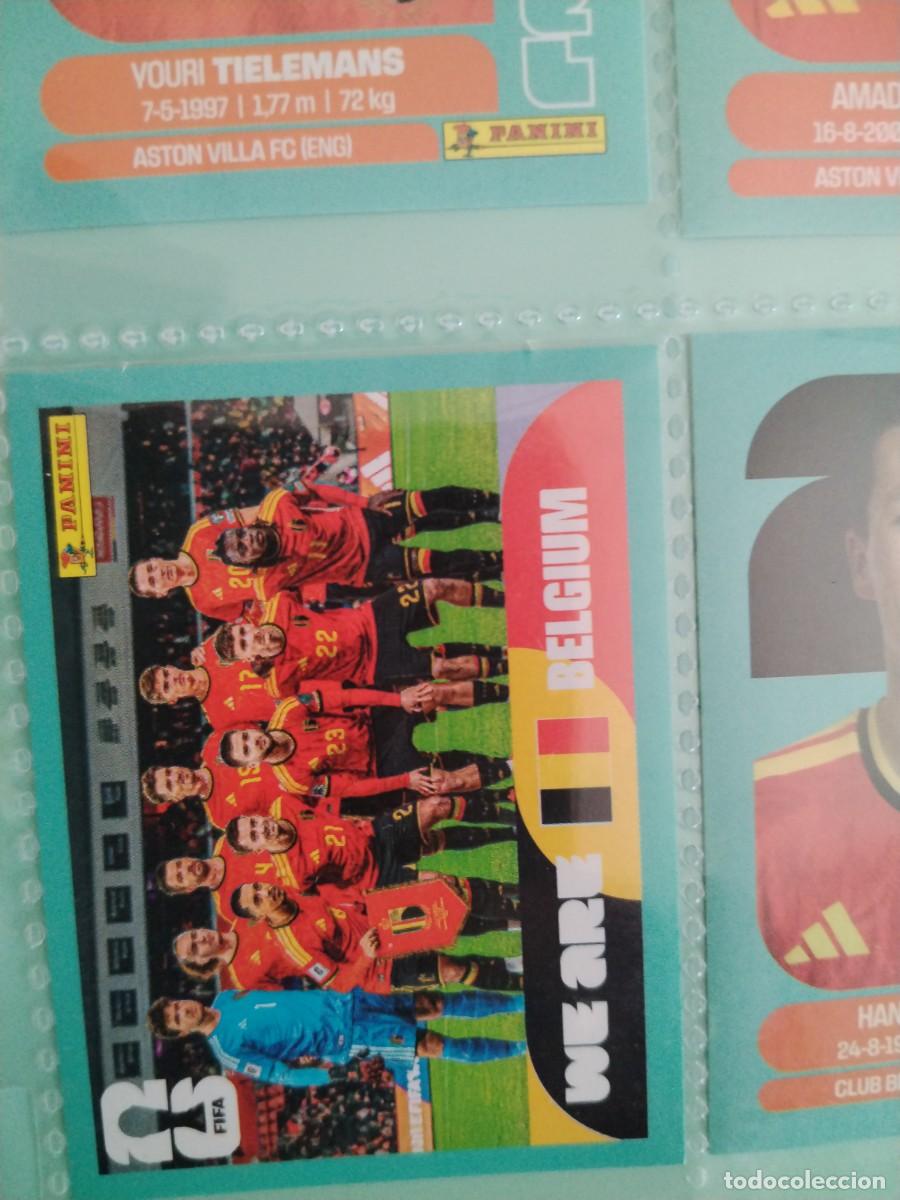 Fu&szlig;ball-Sticker: CROMO MUNDIAL 2026 - BELGICA BEL N 13