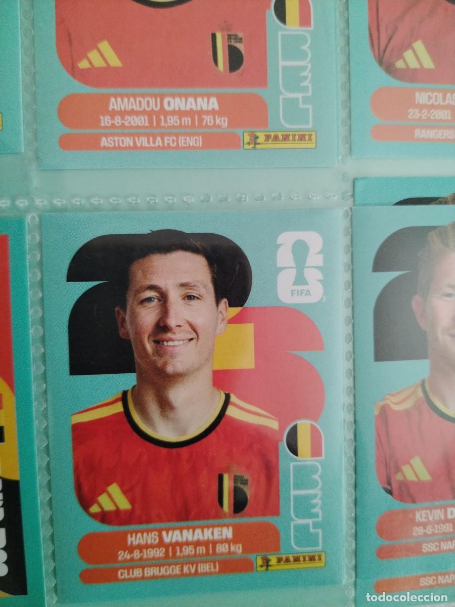 Fu&szlig;ball-Sticker: CROMO MUNDIAL 2026 - BELGICA BEL N 14