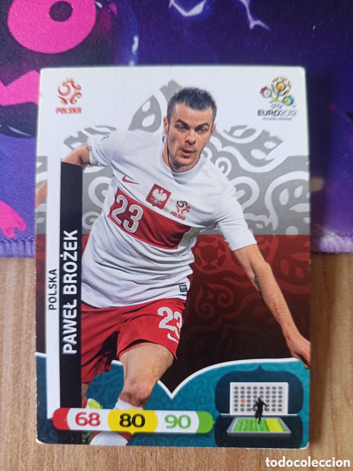 Fu&szlig;ball-Sticker: Pawel UEFA EURO 2012 EURO2012 POLONIA UCRANIA ADRENALYN XL PANINI