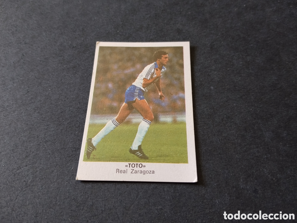 Fu&szlig;ball-Sticker: Cromo futbol 84 Toto, Real Zaragoza
