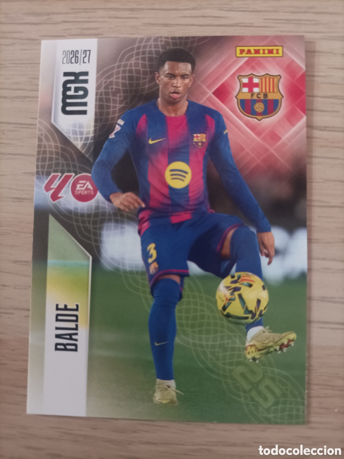 Fu&szlig;ball-Sticker: MEGACRACKS PANINI 2026-27 BALDE FC BARCELONA