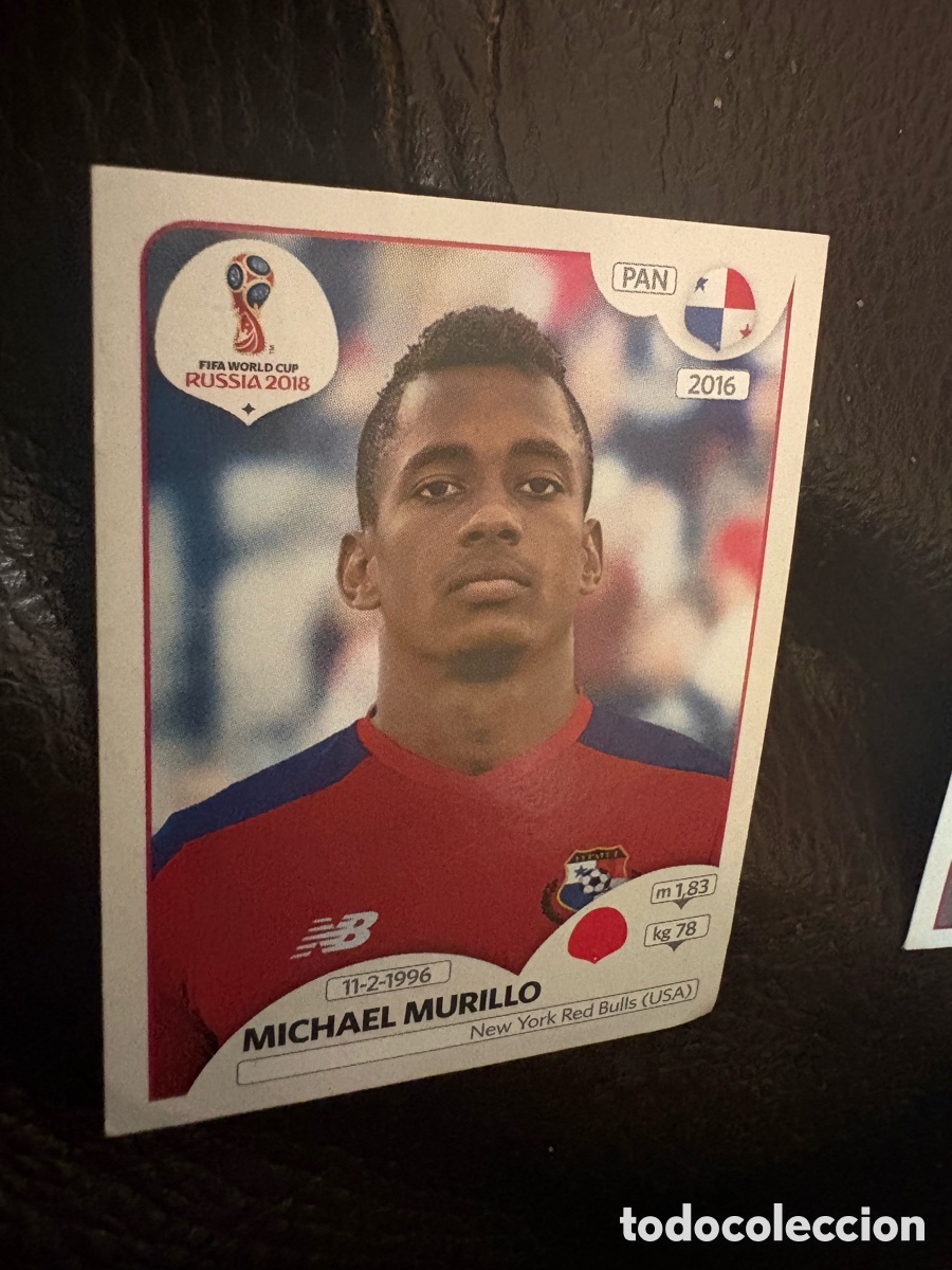 Cromos de f&uacute;tbol: 536 MICHAEL MURILLO PANANA PANINI MUNDIAL RUSIA 2018 CROMO FUTBOL 18 - SIN PEGAR - CJ2 ..........