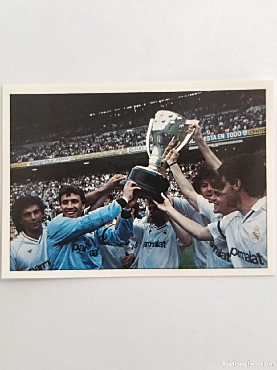 Cromos de f&uacute;tbol: #57 EQUIPO 1987/1988 COLECCION REAL MADRID 95/96 PANINI