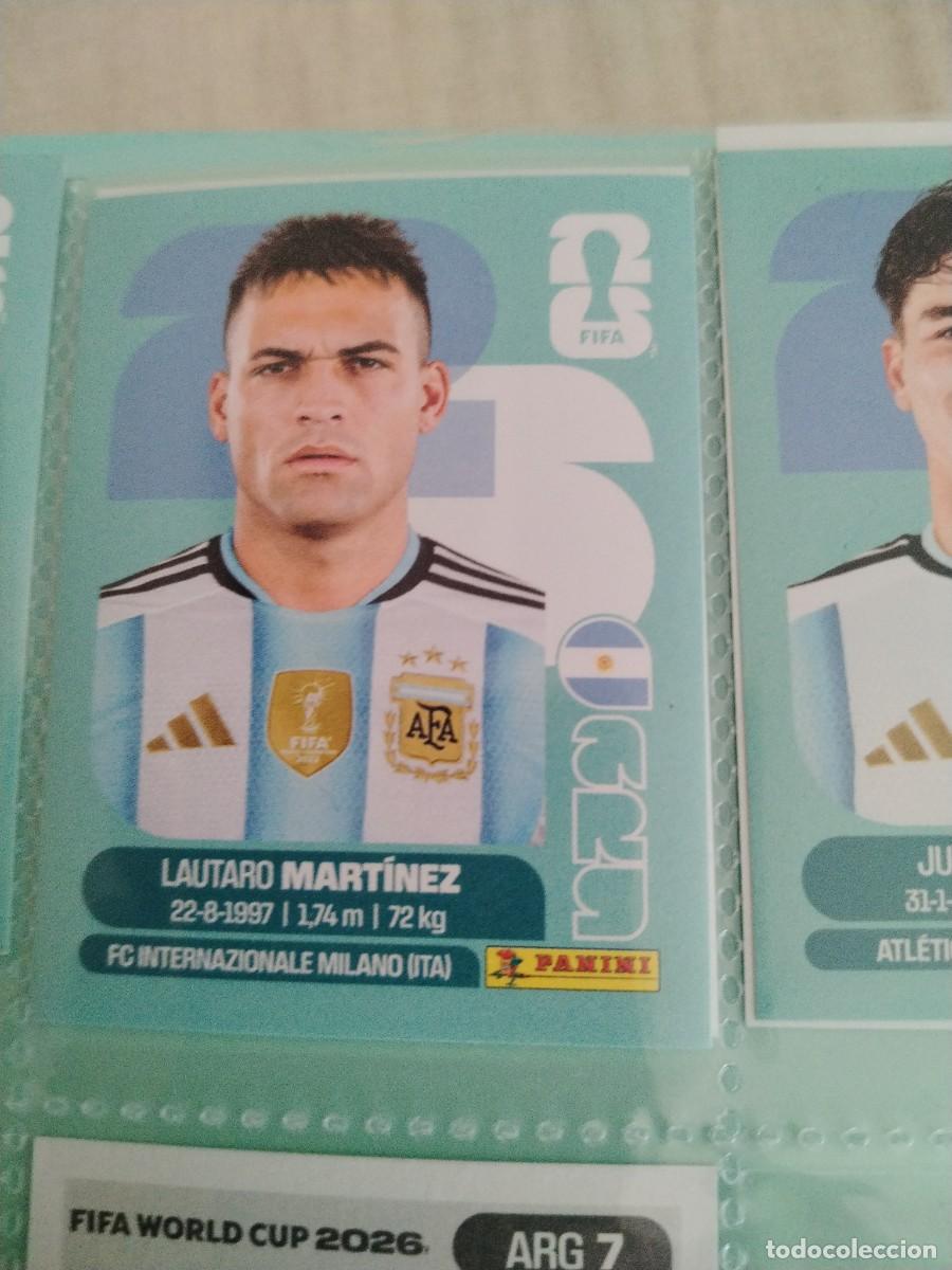 Cromos de f&uacute;tbol: CROMO MUNDIAL 2026 - ARGENTINA ARG 18