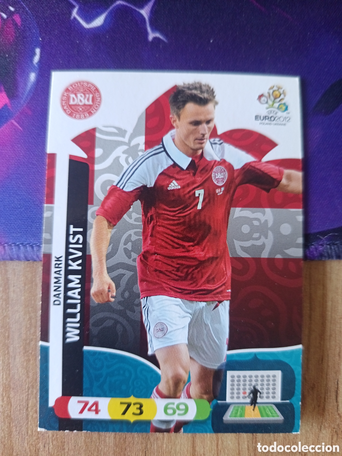 Cromos de f&uacute;tbol: William UEFA EURO 2012 EURO2012 POLONIA UCRANIA ADRENALYN XL PANINI
