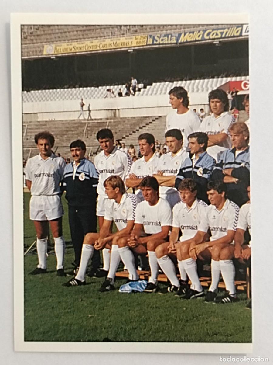 Fu&szlig;ball-Sticker: #58 EQUIPO 1987/1988 COLECCION REAL MADRID 95/96 PANINI