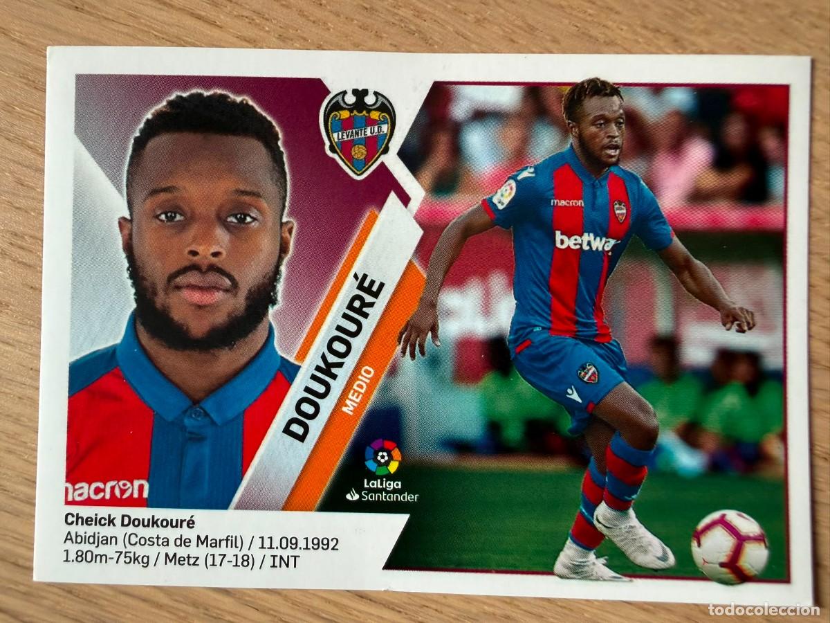 Fu&szlig;ball-Sticker: 8B 8 B DOUKOURE LEVANTE 19 20 2019 2020 LIGA SANTANDER COLECCIONES ESTE SIN PEGAR STICKER