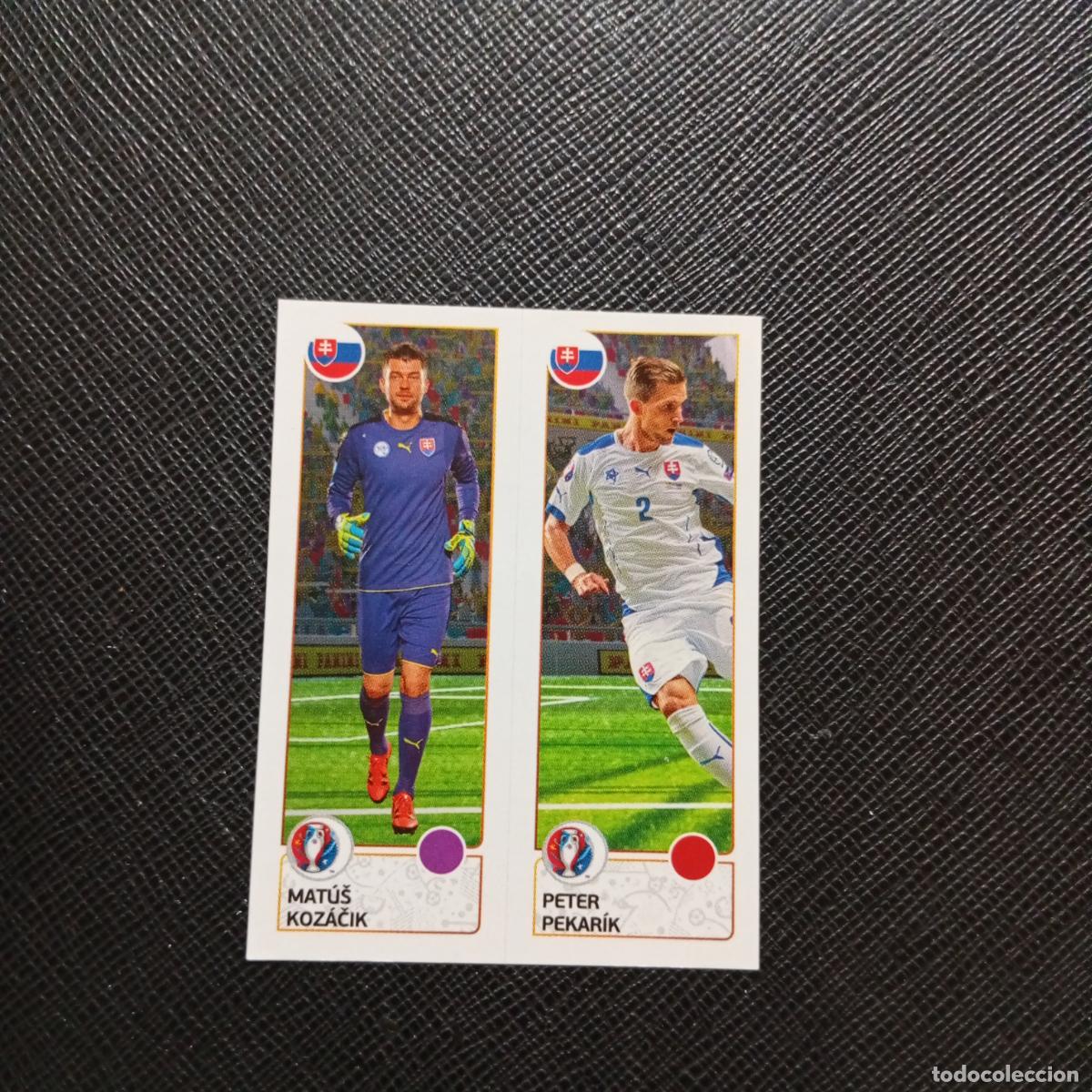 Fu&szlig;ball-Sticker: 208 KOZACIK PEKARIK ESLOVAQUIA PANINI EURO EUROCOPA FRANCIA 2016 CROMO FUTBOL 16 - SIN PEGAR