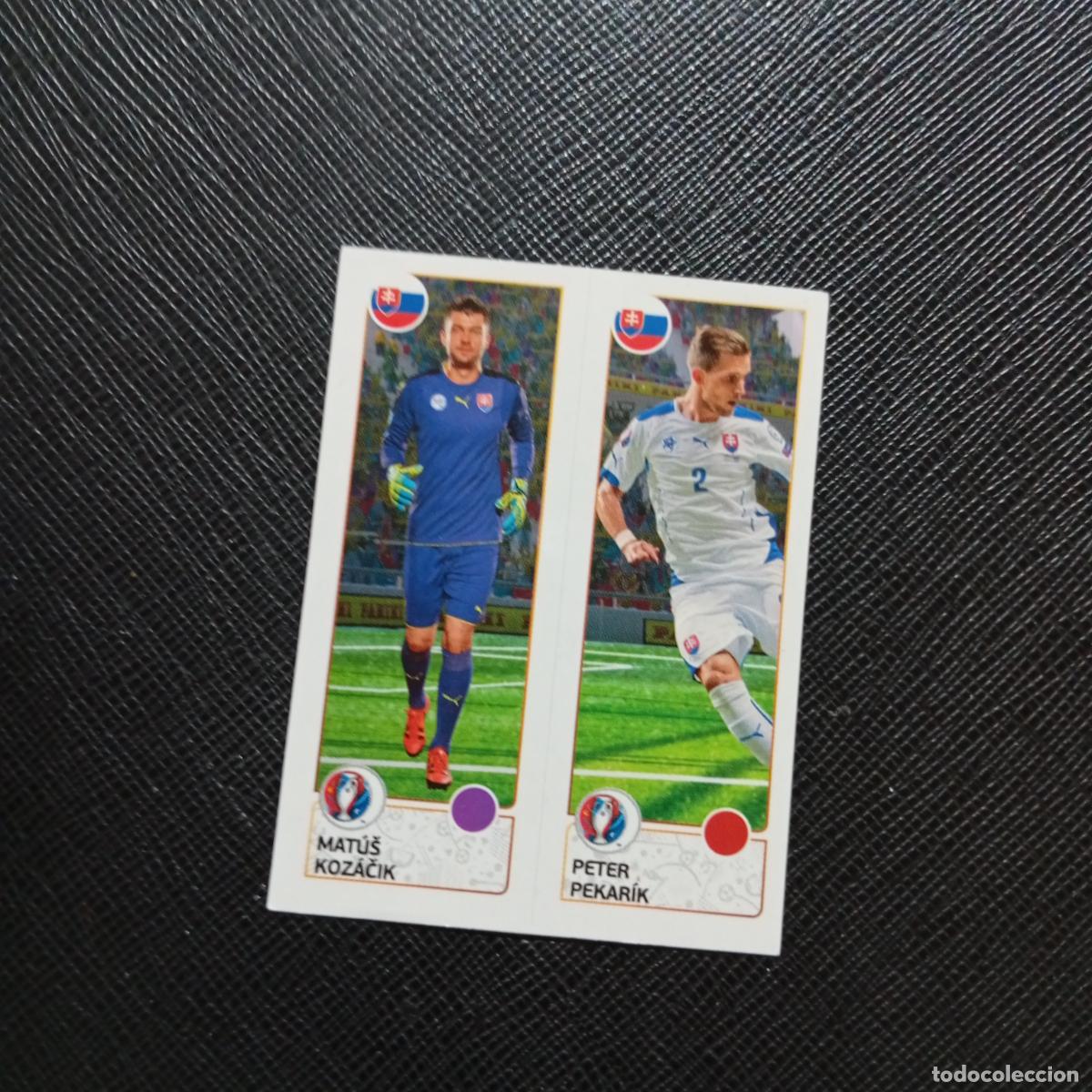 Fu&szlig;ball-Sticker: 208 KOZACIK PEKARIK ESLOVAQUIA PANINI EURO EUROCOPA FRANCIA 2016 CROMO FUTBOL 16 - SIN PEGAR