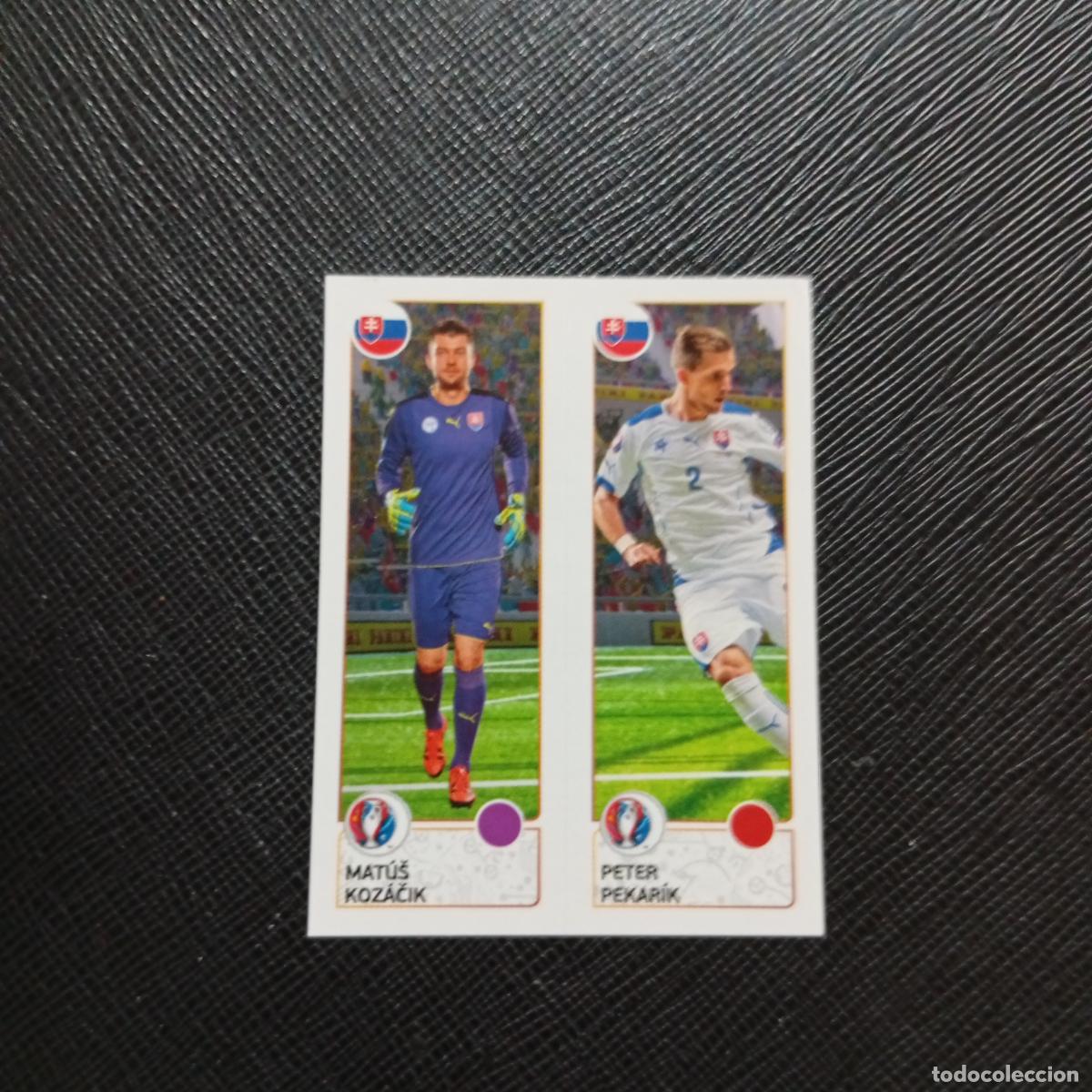 Fu&szlig;ball-Sticker: 208 KOZACIK PEKARIK ESLOVAQUIA PANINI EURO EUROCOPA FRANCIA 2016 CROMO FUTBOL 16 - SIN PEGAR