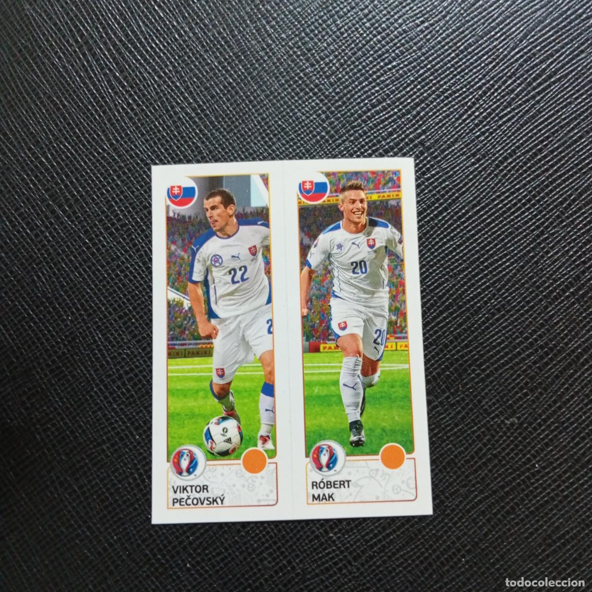 Fu&szlig;ball-Sticker: 211 PECOVSKY MAK ESLOVAQUIA PANINI EURO EUROCOPA FRANCIA 2016 CROMO FUTBOL 16 - SIN PEGAR