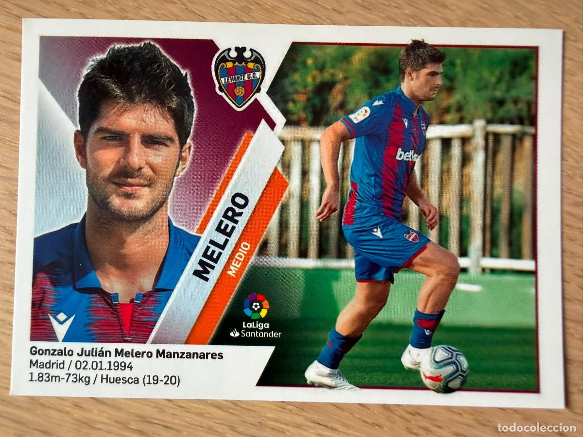 Fu&szlig;ball-Sticker: 9 MELERO LEVANTE 19 20 2019 2020 LIGA SANTANDER COLECCIONES ESTE SIN PEGAR STICKER