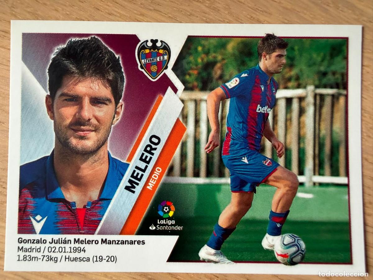 Fu&szlig;ball-Sticker: 9 MELERO LEVANTE 19 20 2019 2020 LIGA SANTANDER COLECCIONES ESTE SIN PEGAR STICKER