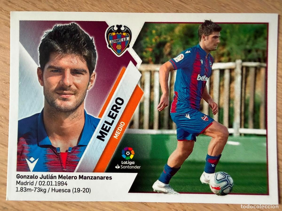 Fu&szlig;ball-Sticker: 9 MELERO LEVANTE 19 20 2019 2020 LIGA SANTANDER COLECCIONES ESTE SIN PEGAR STICKER