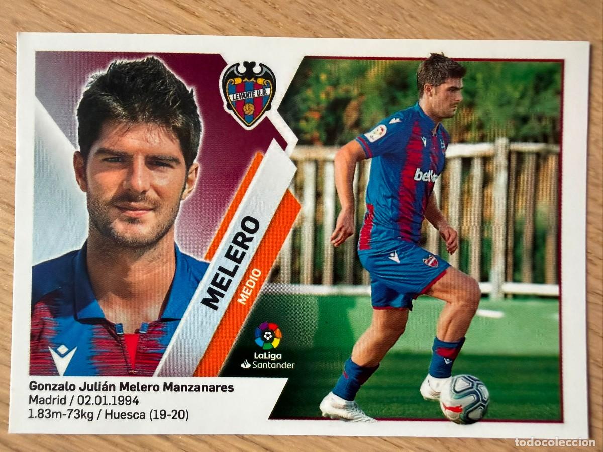 Fu&szlig;ball-Sticker: 9 MELERO LEVANTE 19 20 2019 2020 LIGA SANTANDER COLECCIONES ESTE SIN PEGAR STICKER