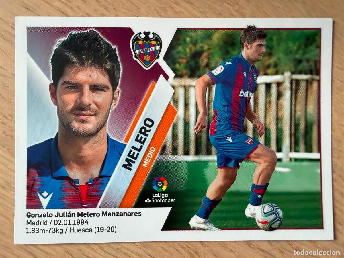Figurine di Calcio: 9 MELERO LEVANTE 19 20 2019 2020 LIGA SANTANDER COLECCIONES ESTE SIN PEGAR STICKER