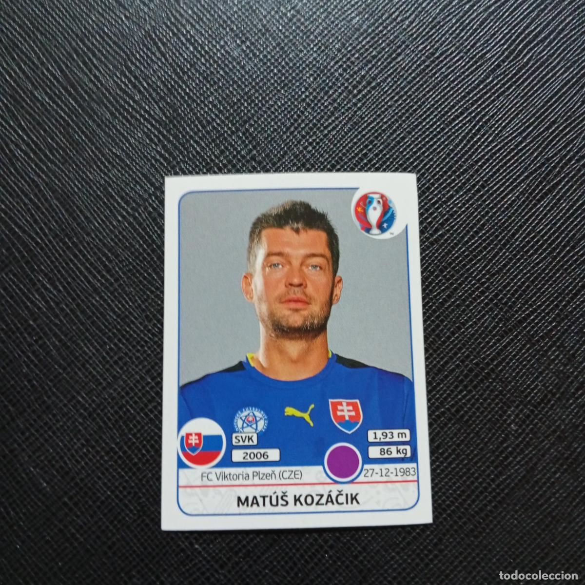 Figurine di Calcio: 213 MATUS KOZACIK ESLOVAQUIA PANINI EURO EUROCOPA FRANCIA 2016 CROMO FUTBOL 16 - SIN PEGAR ...
