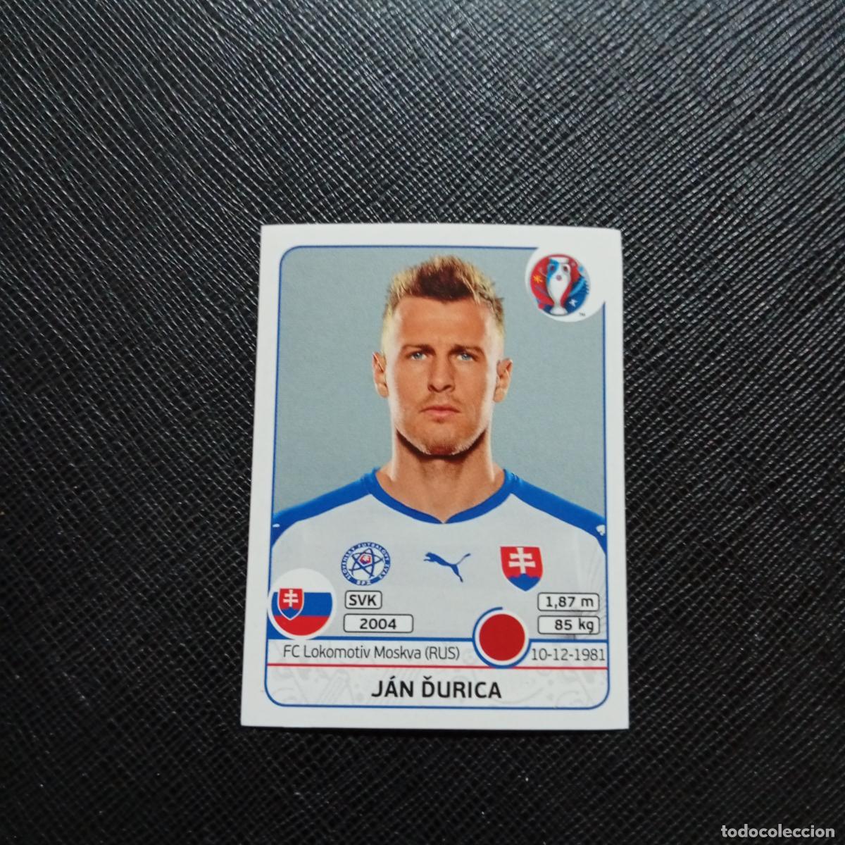 Figurine di Calcio: 214 JAN DURICA ESLOVAQUIA PANINI EURO EUROCOPA FRANCIA 2016 CROMO FUTBOL 16 - SIN PEGAR ...