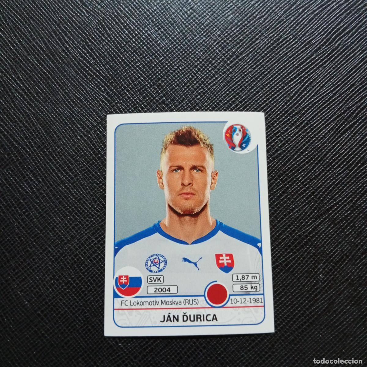 Figurine di Calcio: 214 JAN DURICA ESLOVAQUIA PANINI EURO EUROCOPA FRANCIA 2016 CROMO FUTBOL 16 - SIN PEGAR ...