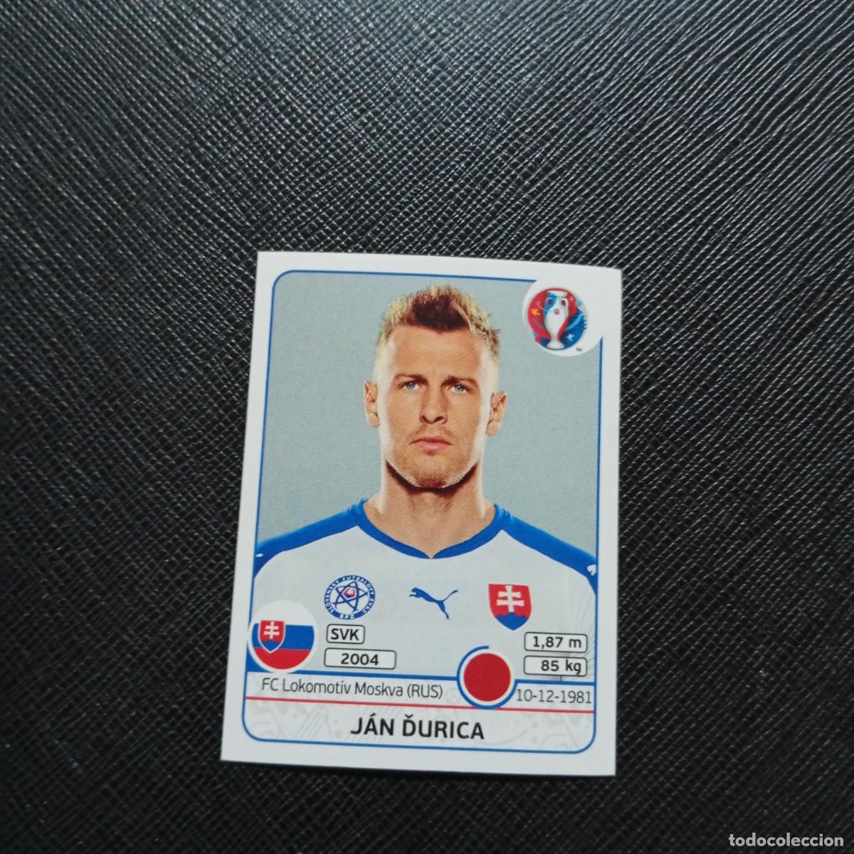 Figurine di Calcio: 214 JAN DURICA ESLOVAQUIA PANINI EURO EUROCOPA FRANCIA 2016 CROMO FUTBOL 16 - SIN PEGAR ...