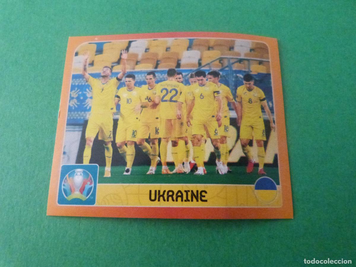 Figurine di Calcio: CROMO FUTBOL ALINEACION UCRANIA EURO 2020 SIN PEGAR N&ordm; 234 TOURNAMENT EDITION EURO EUROCOPA 2020
