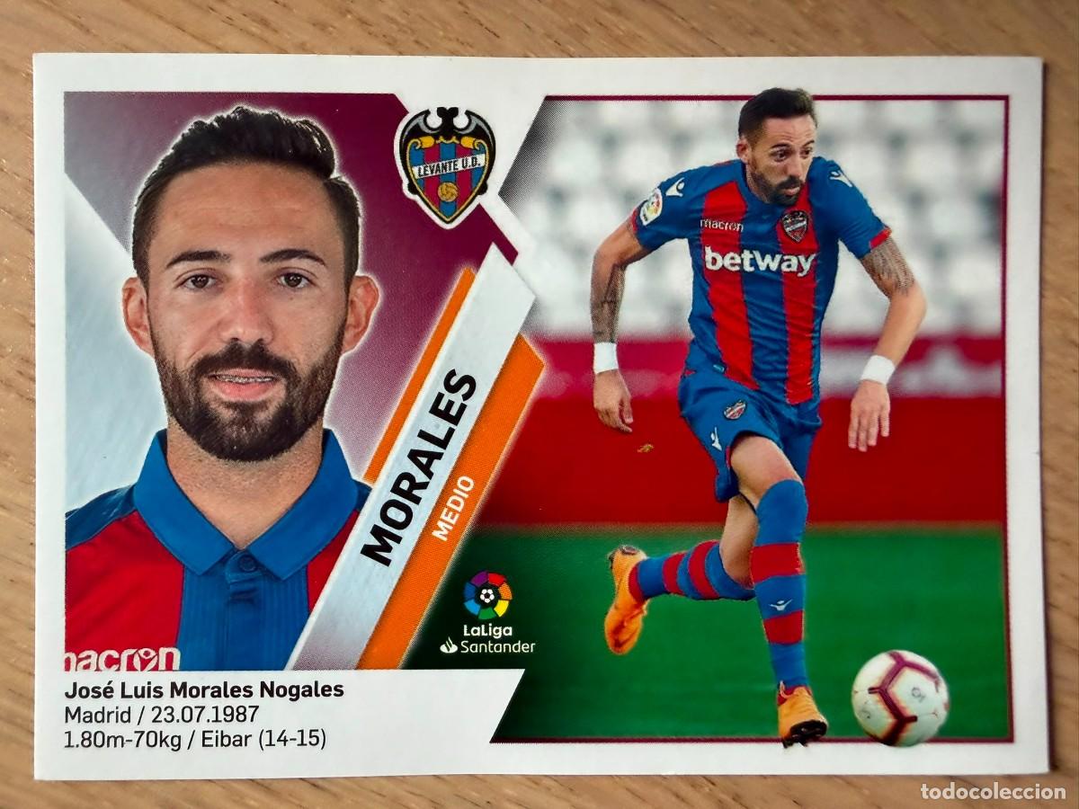 Figurine di Calcio: 12 MORALES LEVANTE 19 20 2019 2020 LIGA SANTANDER COLECCIONES ESTE SIN PEGAR STICKER