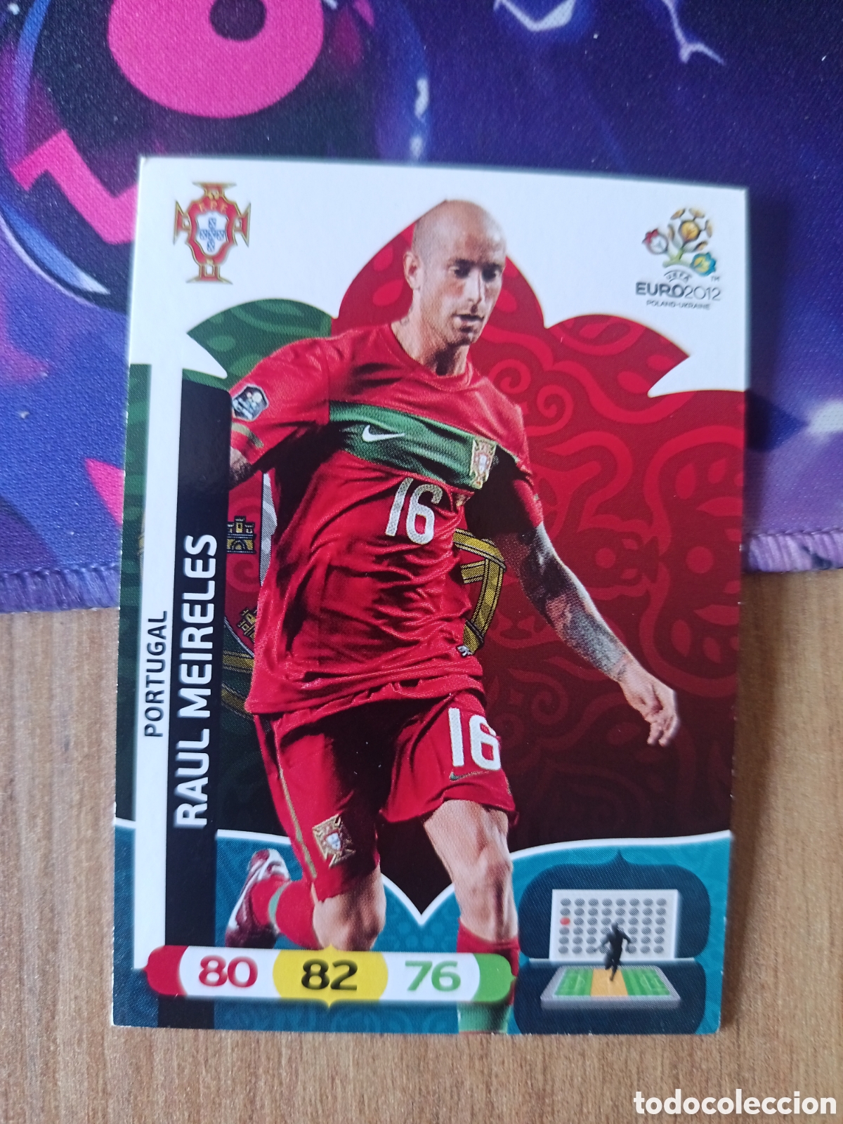 Fu&szlig;ball-Sticker: Ra&uacute;l UEFA EURO 2012 EURO2012 POLONIA UCRANIA ADRENALYN XL PANINI