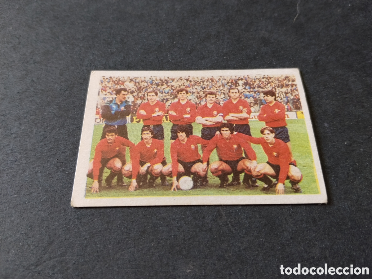 Fu&szlig;ball-Sticker: Cromo futbol 84 equipo Osasuna